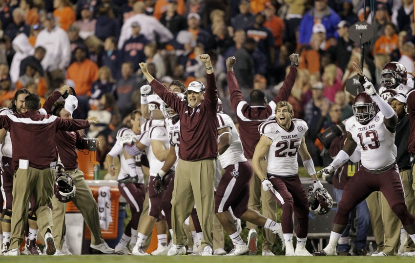 NCAA Football: Texas A&M at Auburn